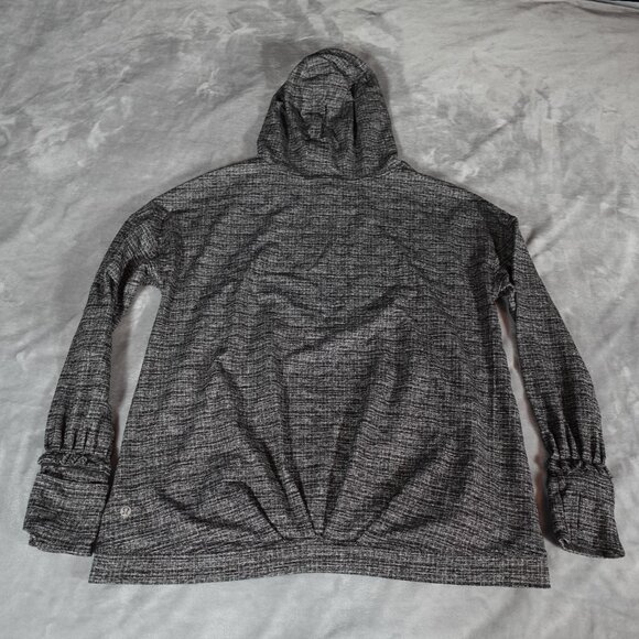 Lululemon Extra Mile Pullover Hoodie Womens Size 10 (Estimated) Running Gray - Picture 5 of 9
